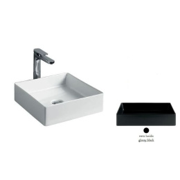 Раковина накладная 38 см ArtCeram Scalino (SCL001 03 00) черный