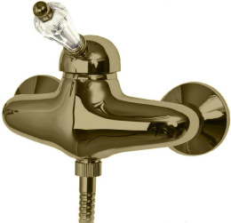 Фото Смеситель Cezares VINTAGE-DM-02-Sw для душа, бронза, ручка Swarovski