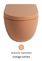 Фото Унитаз моноблок ArtCeram File 2.0 (FLV003 13 00 arancio cammeo)