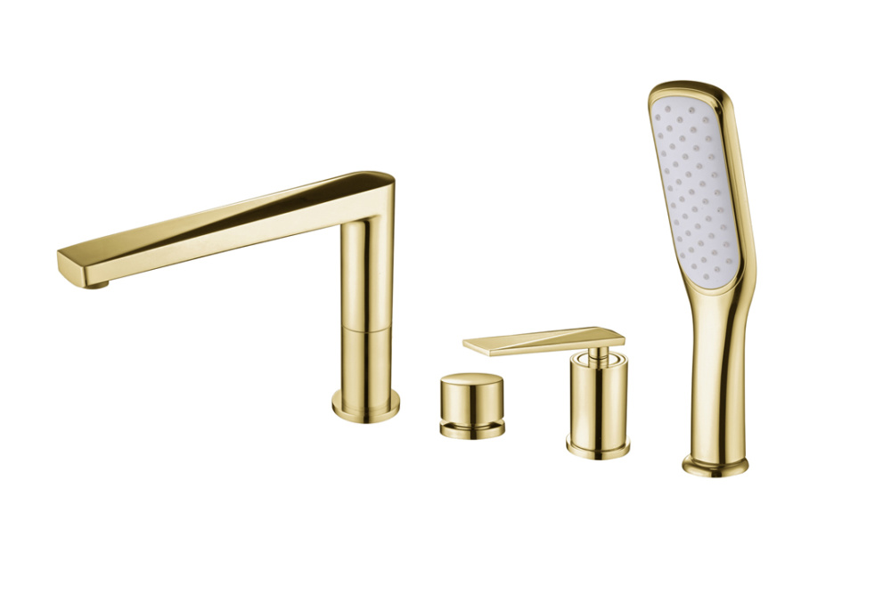 Фото Смеситель врезной Boheme Venturo (380) золото