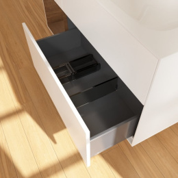Villeroy Boch Finion F060GNMT Тумба под раковину 1196х498 мм (walnut veneer/white matt)