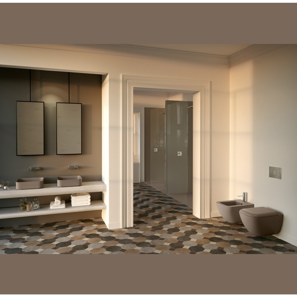 Ceramica CIELO Shui Comfort SHCOVS AN - Унитаз подвесной 55*37 см (Arenaria)