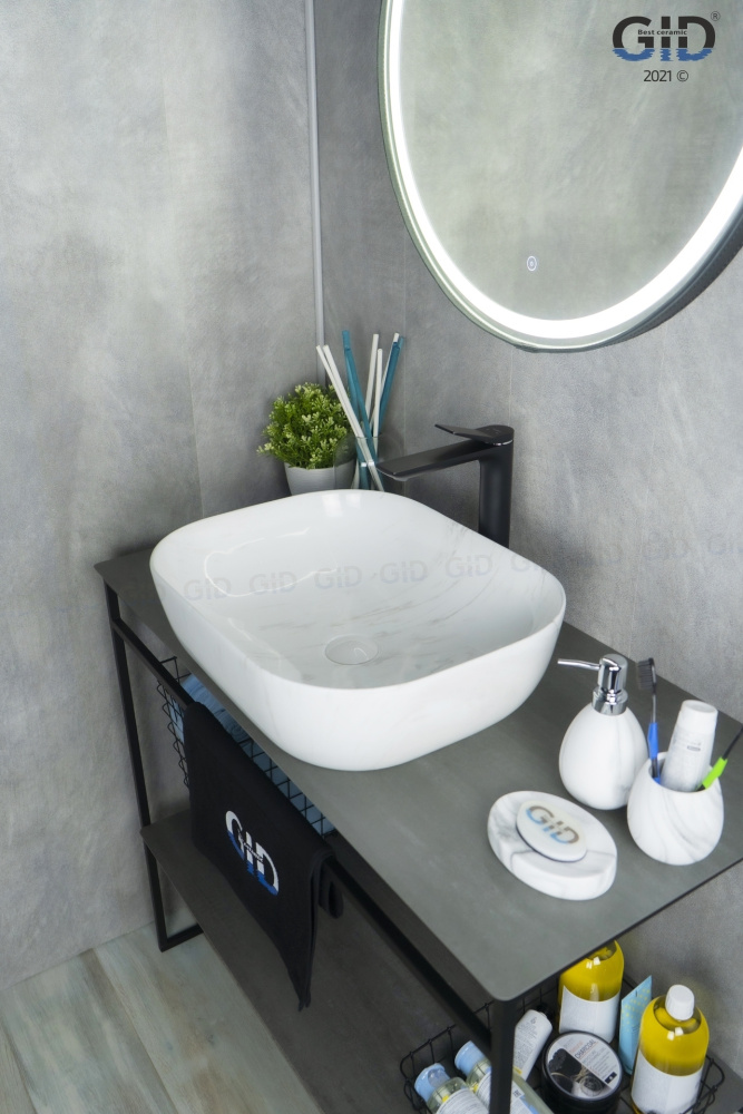 Фото Раковина накладная Gid K397D9