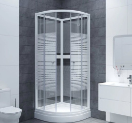 Душевая кабина 90x90x202 IDDIS (HA90WLP) акрил, Поддон низкий