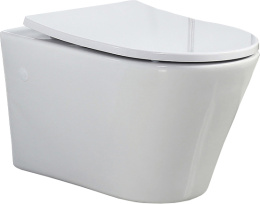 Инсталляция Tece с безободковым унитазом BelBagno Flay-R BB506CH, сиденье микролифт