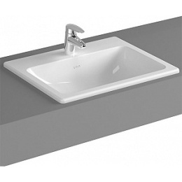 Раковина встраиваемая сверху 45 см Vitra S20 (5463B003-0001) белый
