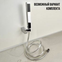 Фото Душевая лейка ручная Paini Quadra 53CR155AO хром