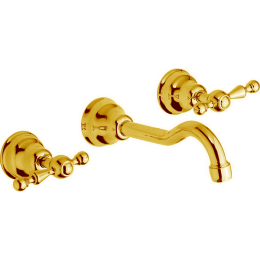 Фото Смеситель для раковины Cisal Arcana America AA00351024, золото