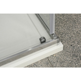 Душевой уголок BelBagno Uno UNO-AH-1-100/80-Cr, 100 х 80 x 185 см