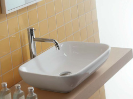 Фото Накладная раковина Hatria Happy hour (Y0QQ01) белый