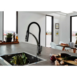 Фото Смеситель для кухни Paini Barolo A9CR557LMKM хром