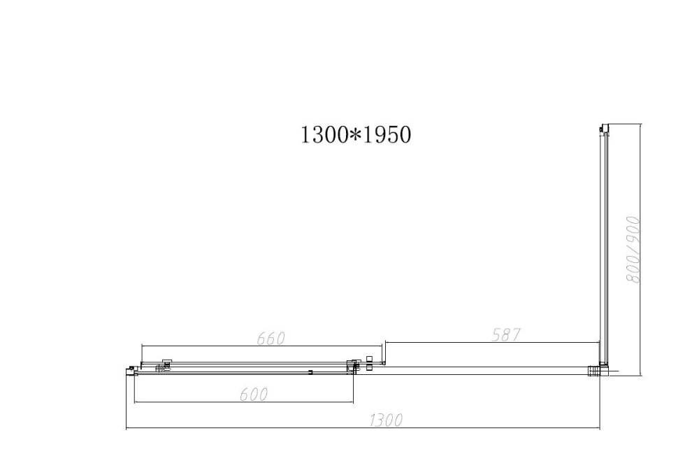 Фото Душевой уголок Vincea Slim-N (VSR-4SN9013CLB) черный
