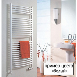 Полотенцесушитель электрический Margaroli Sole 552-6 BOX 5524706WHPB, с полкой, высота 63.5 см, шири