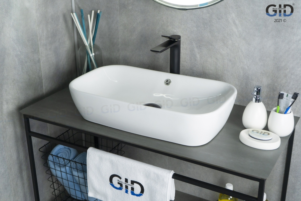 Фото Раковина накладная Gid N9217