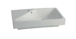 Фото Cielo Smile SMLA75S Раковина накладная-подвесная (белый)