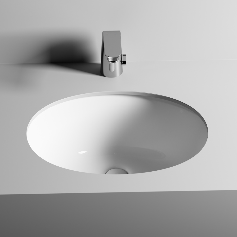Раковина встраиваемая Ceramicanova Element CN6042 51х42 см