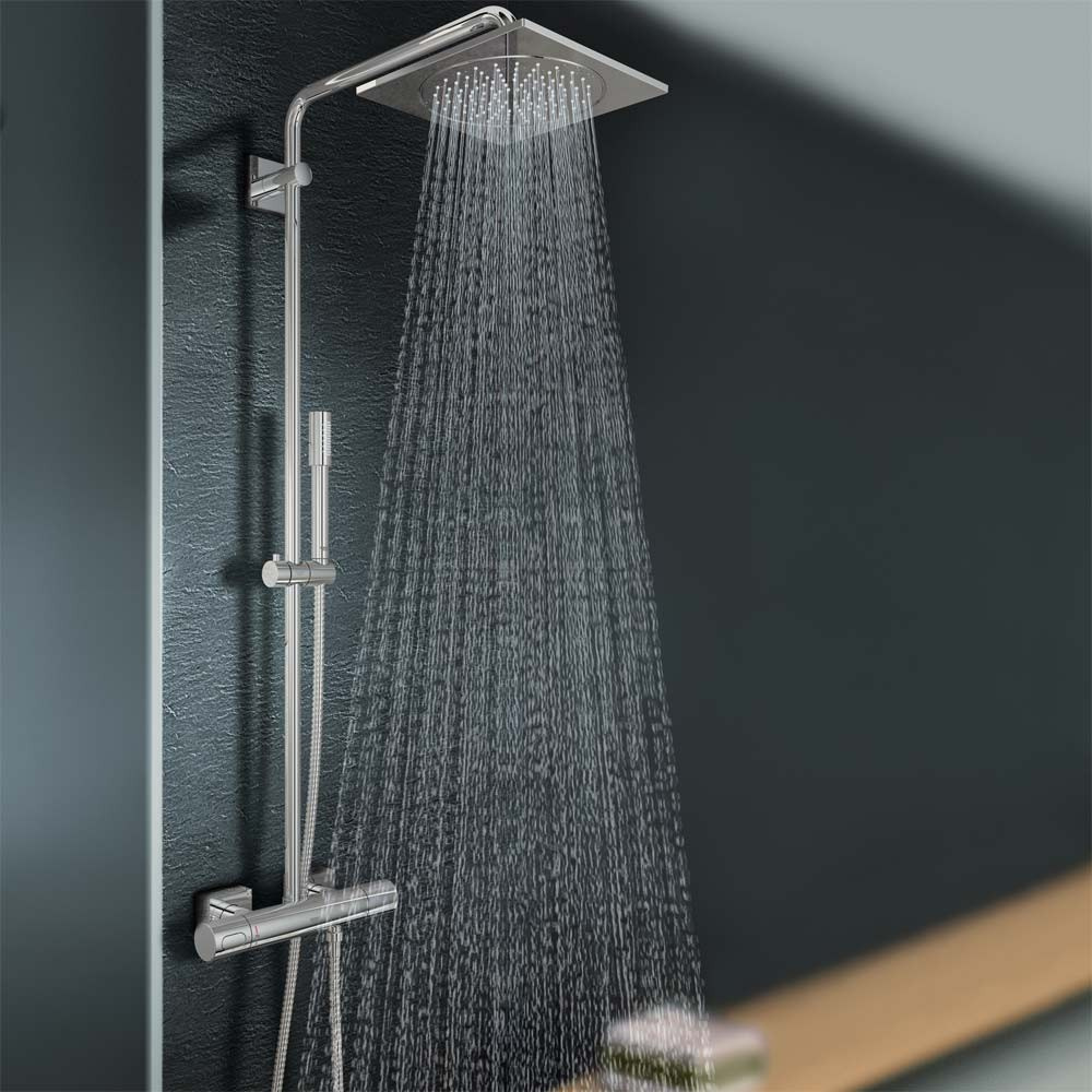 Душевая система с термостатом Grohe Rainshower (27569000) хром