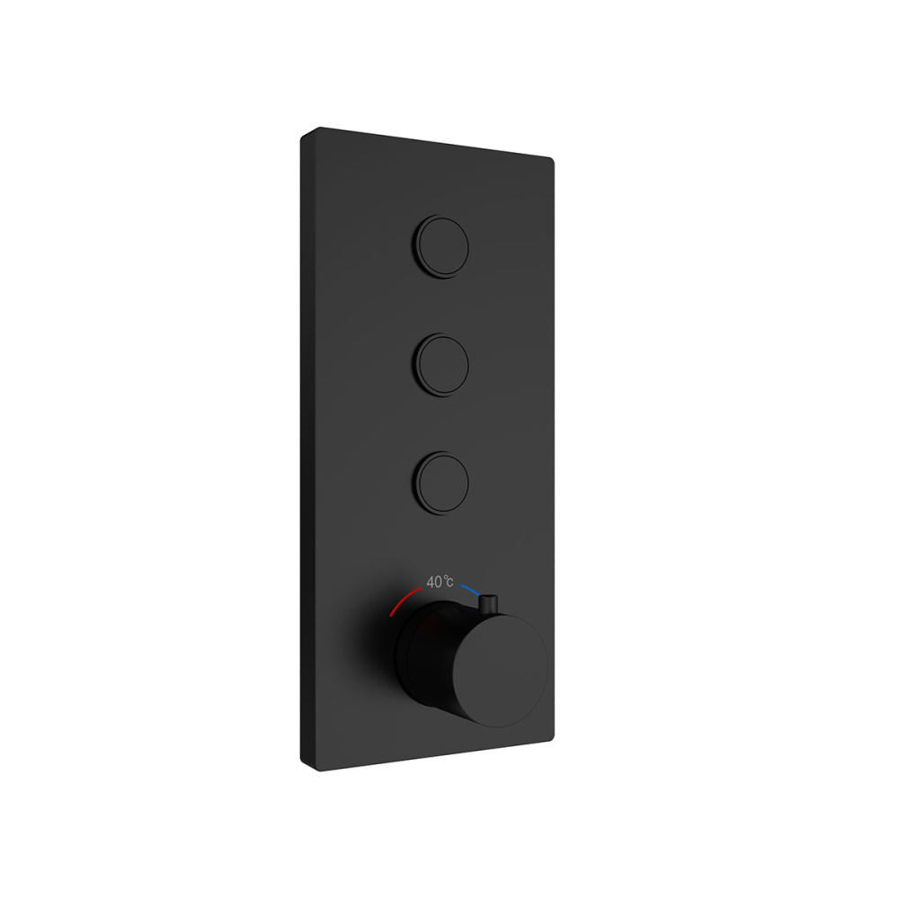 Фото Душевой комплект Vincea (VSFW-433T1MB) черный матовый