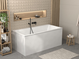 Фото Ванна акриловая 180х80 Alba Spa Kero (ВПР0370000100) прямоугольная, белый глянцевый