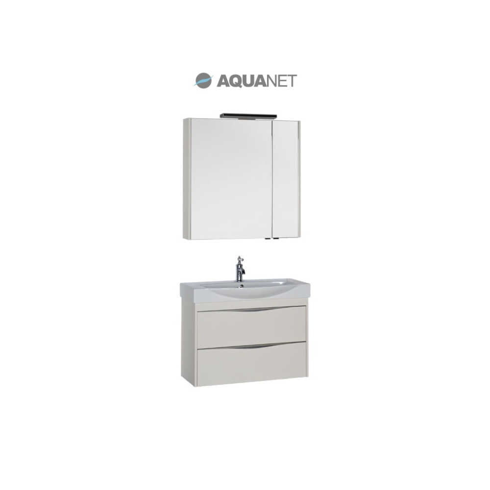 Мебель для ванной Aquanet Франка 85 слоновая кость