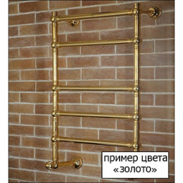 Полотенцесушитель Margaroli Sole 442-4 4423704GON, высота 72 см, ширина 43.5 см, золото