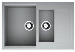 Кухонная мойка Omoikiri Daisen 78-2-GR Artgranit (4993332) leningrad grey