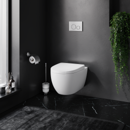 Подвесной унитаз Am.Pm Awe (C111738WH) белый, глянцевый