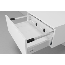 Velvex UNIQUE UNIT tpUNI.80.H27.Y-211 Тумба подвесная выс. 27, выдв. ящик, белый матовый