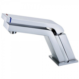 Фото Смеситель однорычажный для раковины с каскадным изливом Teka Icon 3334602100 хром