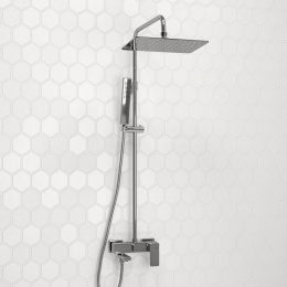 Фото WasserKRAFT A177.069.103.010.CH Душевая система со смесителем