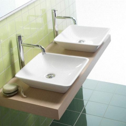 Фото Накладная раковина Hatria Happy hour (Y0QR01) белый