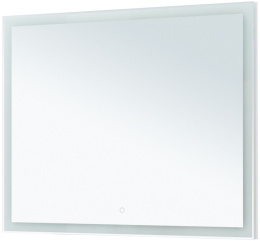 Зеркало с LED подсветкой Aquanet Гласс (00274134) Белый