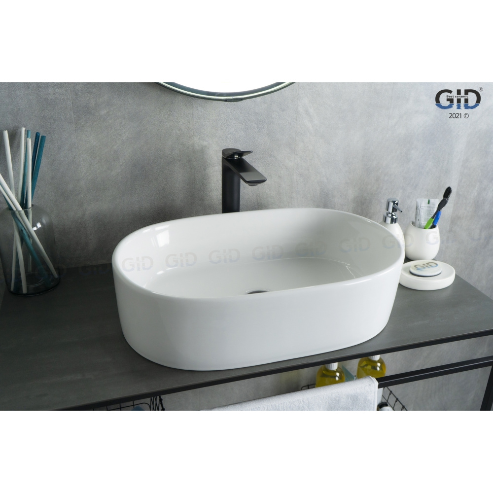 Раковина накладная Gid N9025