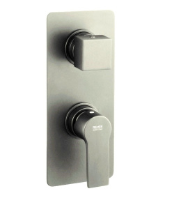 Фото Remer Energy EY92KBNPO Смеситель для ванны - внешняя часть (никель шлифованный)