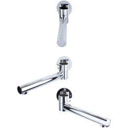 Фото Душевая система Bronze de Luxe Scandi (14582-501C) хром