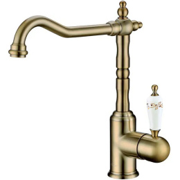 Фото Смеситель для кухни Boheme Medici Ripresa (101-PR) бронза