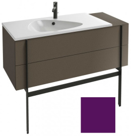 Тумба под раковину Jacob Delafon Nouvelle Vague 120 см, EB3033-S20, цвет - сливовый сатин