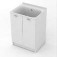 Комплект для постирочной 60x50 см Kerasan Aquadom 9166K3*0 раковина с тумбой