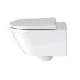 Унитаз Duravit D-Neo 2577092600 RIMLESS, подвесной, цвет-белый матовый сатинированный