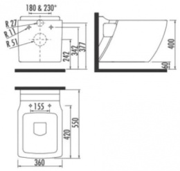 CREAVIT KC2062.00 Крышка полиестеровая TP324