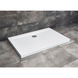 Акриловый поддон для душа Radaway Doros D 80x90x5 белый SDRD9080-01