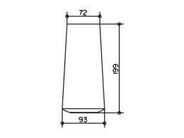 Сосуд Keuco Edition 11 Selection 11169003001