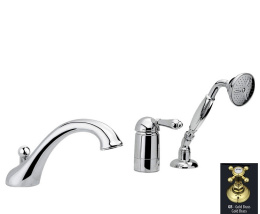 Фото Смеситель Nicolazzi Classico Monokomandi 3414GB75 для душа, гальваническое золото