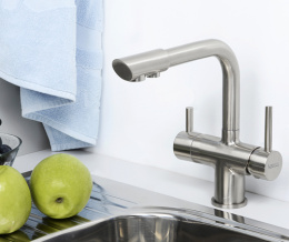 Смеситель для кухни под фильтр WasserKRAFT А8027 хром,матовый