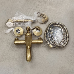 Фото Смеситель для ванны Paini Duomo 88F3105KM бронза