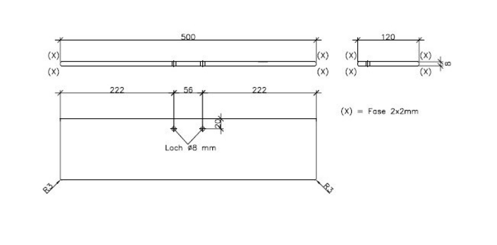 Фото Полка стеклянная C3025000 VILLEROY&BOCH More to see, 500 x 8 x 120 мм