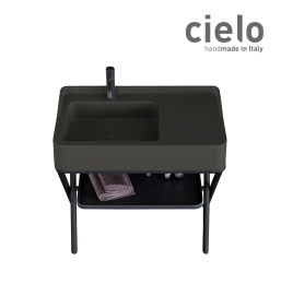 Фото Ceramica CIELO Siwa SWLA LV - Раковина для ванной комнаты 90*50 см (Lavagna)