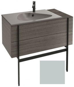 Тумба под раковину Jacob Delafon Nouvelle Vague 100 см, EB3031-G73, цвет - голубой шторм глянцевый