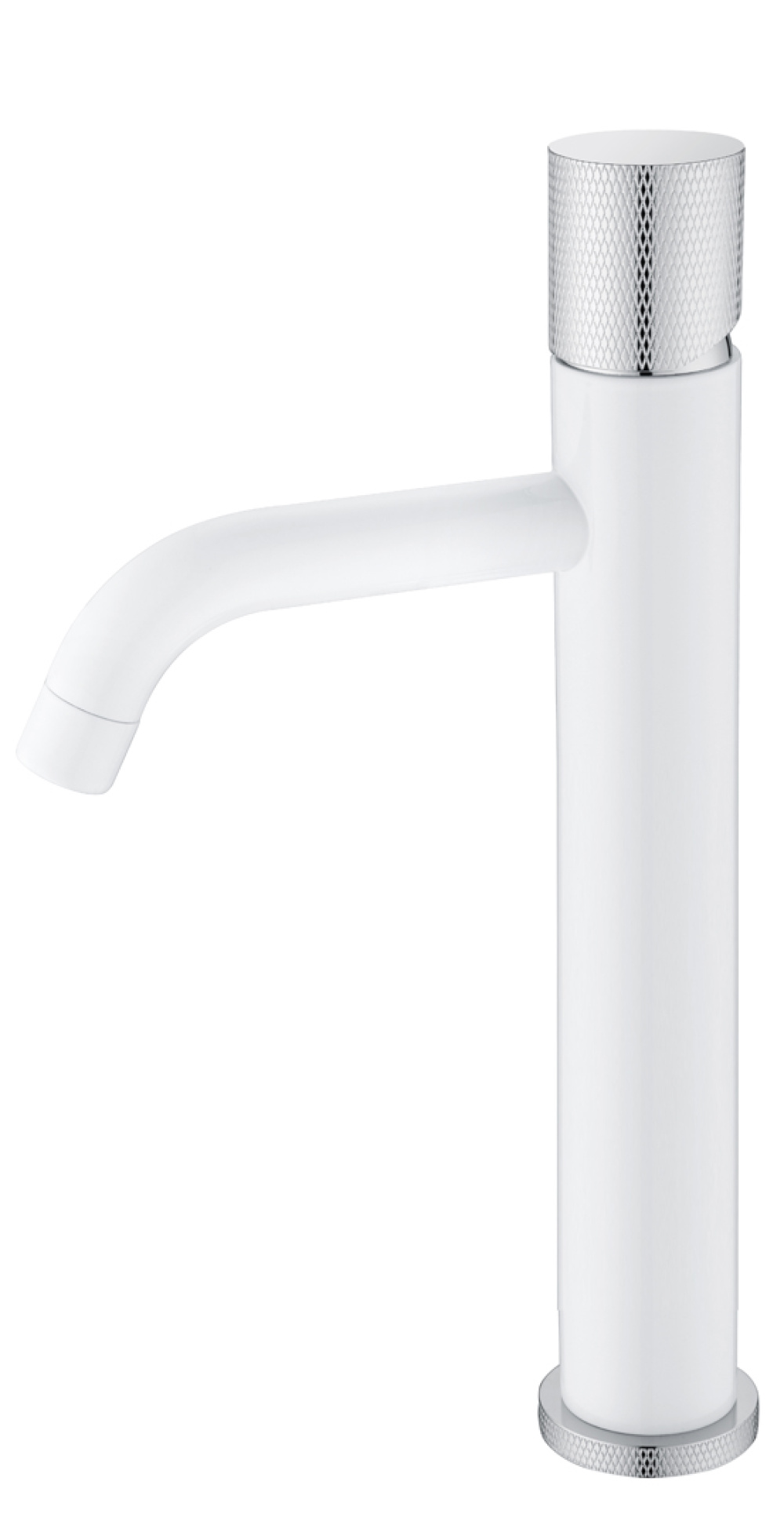 Фото Смеситель для умывальника Boheme Stick (122-WCR.2) белый