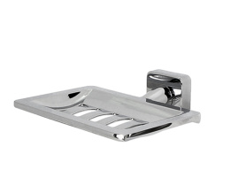 Фото Мыльница - решетка с держателем WasserKRAFT Dill K-3969, хром